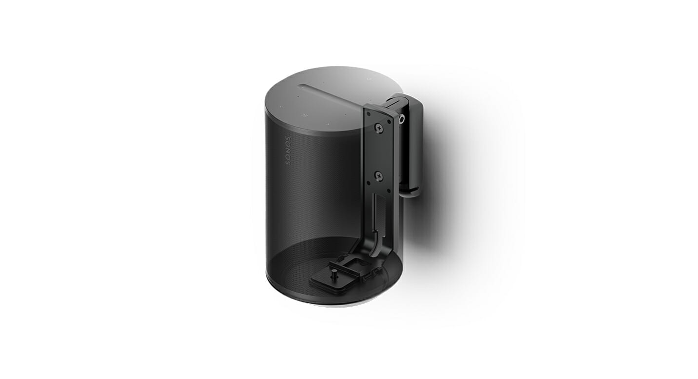 Flexson Sonos Era 100 muurbeugel FLXE100WM1021 - Zwart Flexson FLXE100WM1021 muurbeugel Zwart (voor Sonos Era 100)