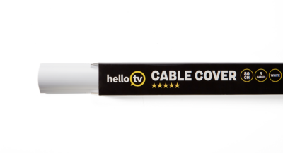 HelloTV Kabelgoot 80 cm TBV 5 kabels wit