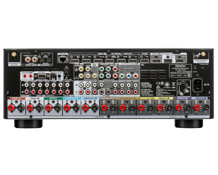 Denon AVC-X4700H Zwart Denon AVC-X4700H Zwart - Afbeelding 3