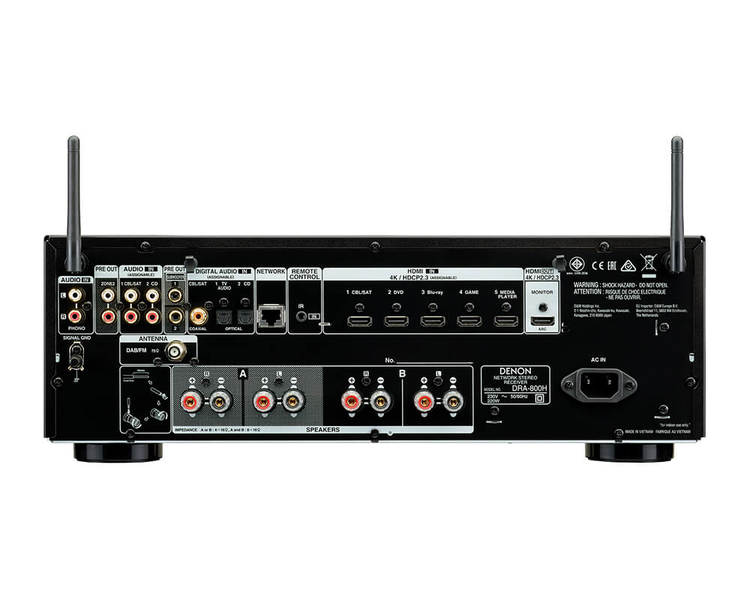 Denon DRA-800H Zilver Denon DRA-800H Zilver - Afbeelding 3