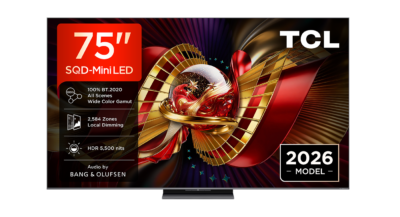 TCL 75C8L   75 SQD Mini LED (2026)