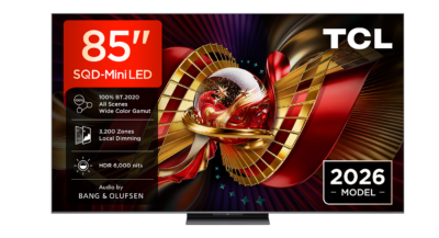 TCL 85C8L   85 SQD Mini LED (2026)
