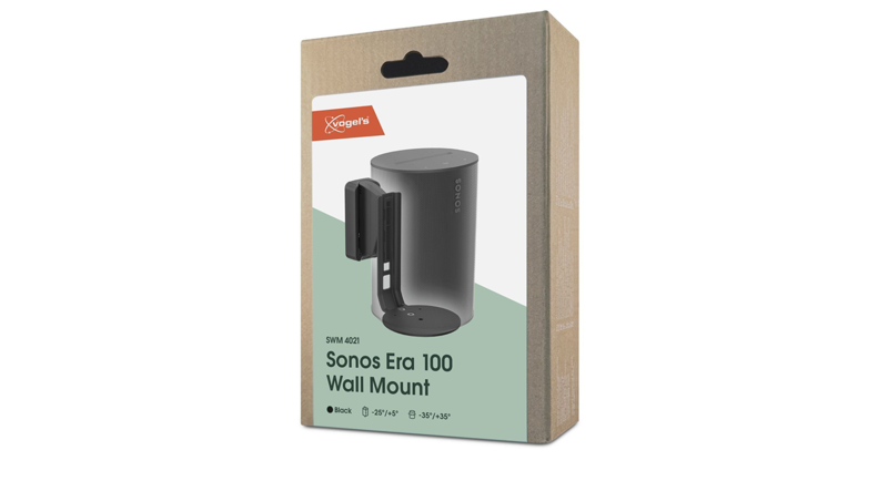 Vogel's muurbeugel Sonos Era 100 Zwart - SWM 4021 Vogel's muurbeugel Sonos Era 100 Zwart - SWM 4021 - Afbeelding 2